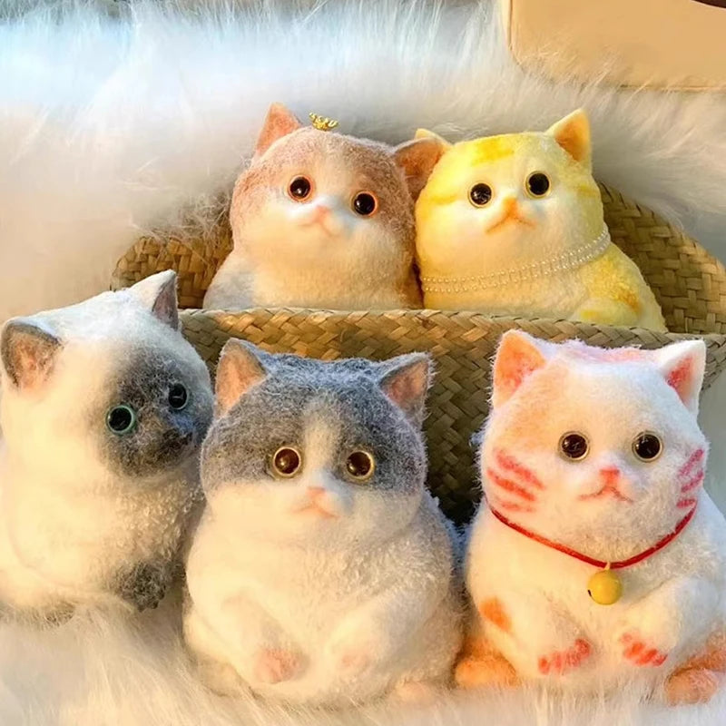 Chubby Cat Plush Collection